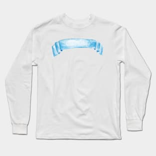 Watercolor ribbon Long Sleeve T-Shirt